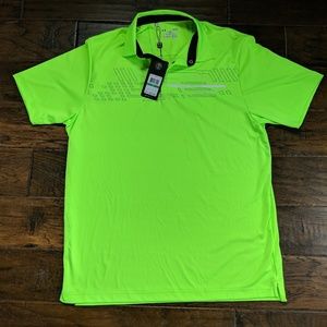 NWT! UNDER ARMOUR Golf Polo Shirt - Size L